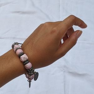 Pink Charm Bracelet
